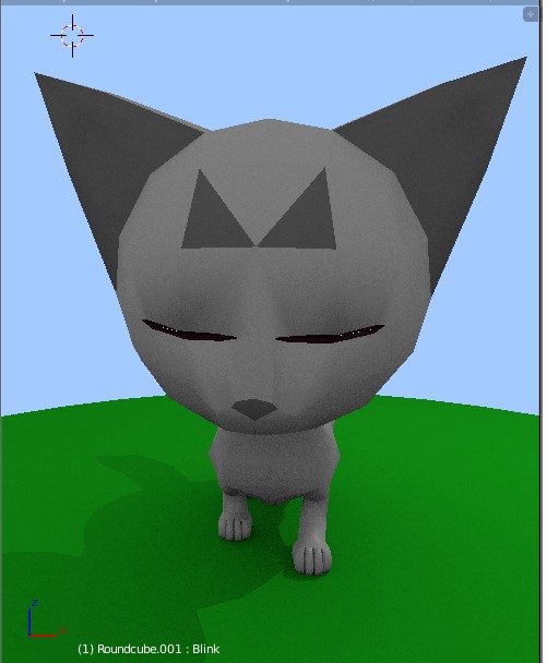 Stripe the Cat Rigged preview image 3